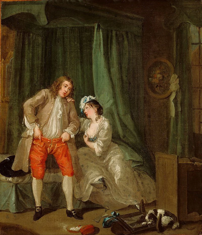 Prima e dopo la seduzione - J. Paul Getty Museum, Los Angeles
